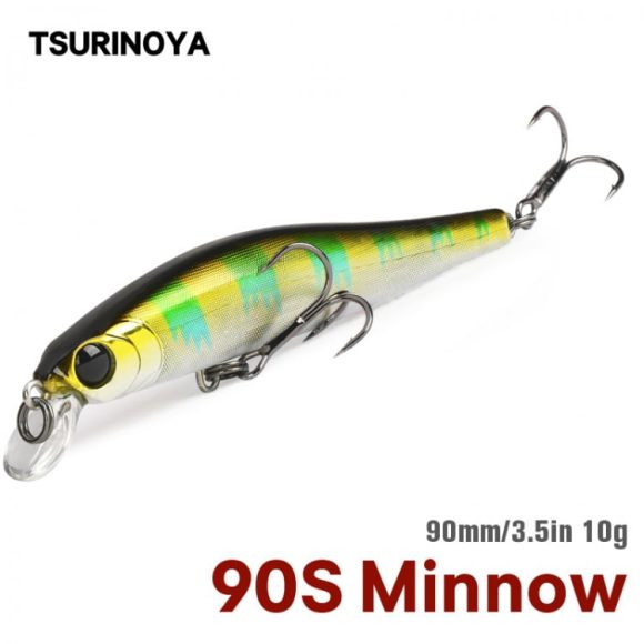 TSURINOYA DW82 90S Slow Sinking Minnow 90mm 10g