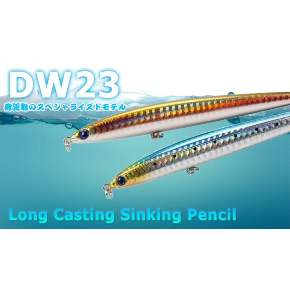 TSURINOYA DW23 125mm/28g Hard Fishing Lure Minnow Sinking Pencil