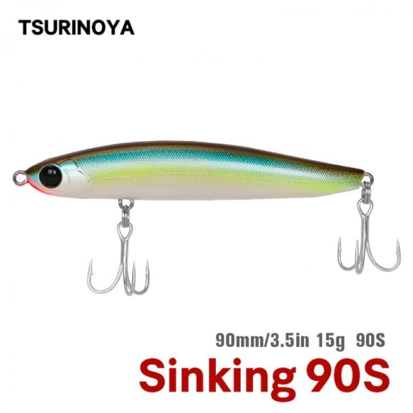 TSURINOYA Sinking Pencil Swordsman DW83 90mm 15gr