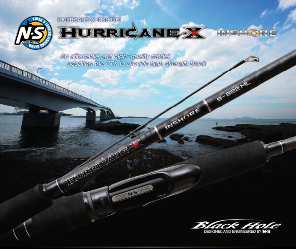 NS BLACK HOLE – HURRICANE-X INSHORE 2.62M / 10-35G