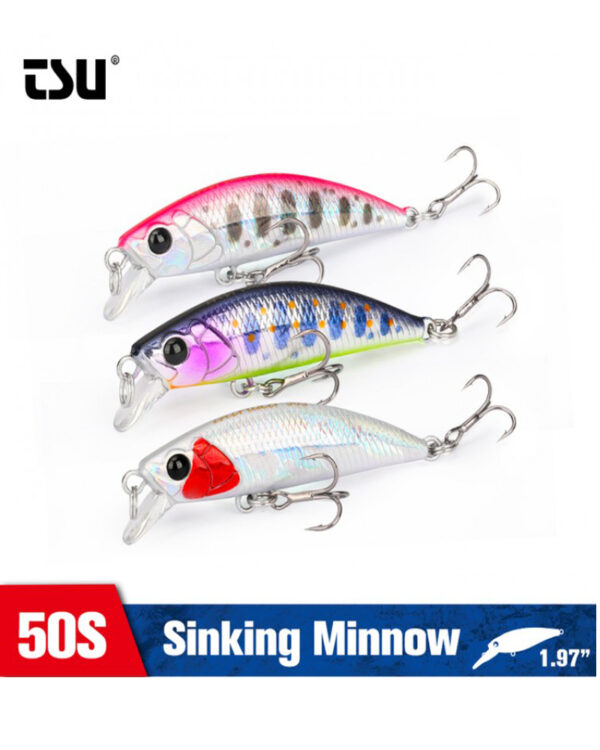 TSURINOYA INTRUDER 50S 5g Sinking Minnow