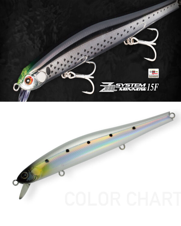 ZipBaits ZBL System Minnow 15F