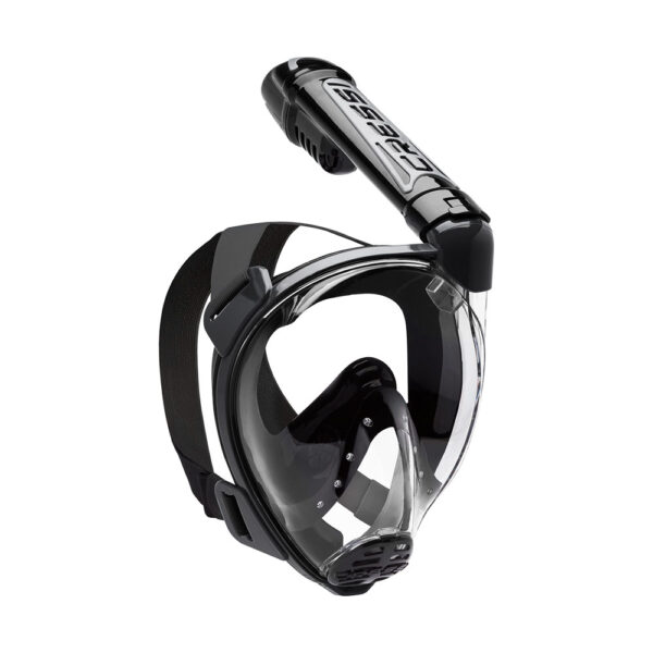 Cressi Duke Silicone Full Face Mask Black/Black