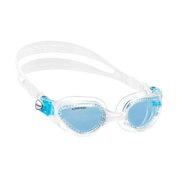 Cressi Right Swim Goggles Clear/Frame Clear Azure Lens – Γυαλιά Κολύμβησης