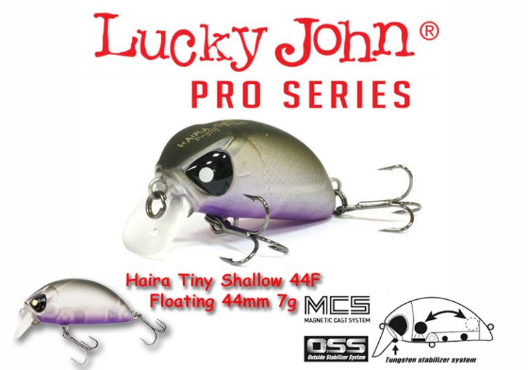 Lucky John Haira Tiny Shallow Pilot 44F – Floating Minnow 7g για LRF & Light Spinning