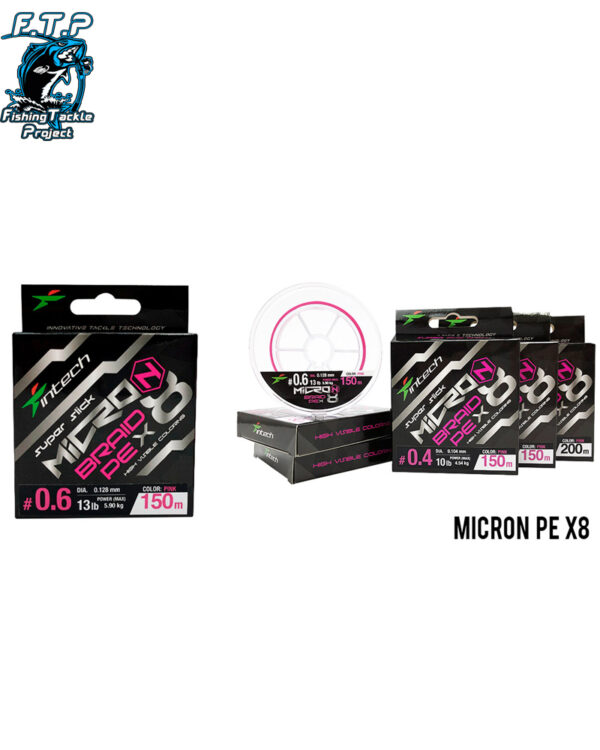 Intech MicroN PE X8 150m