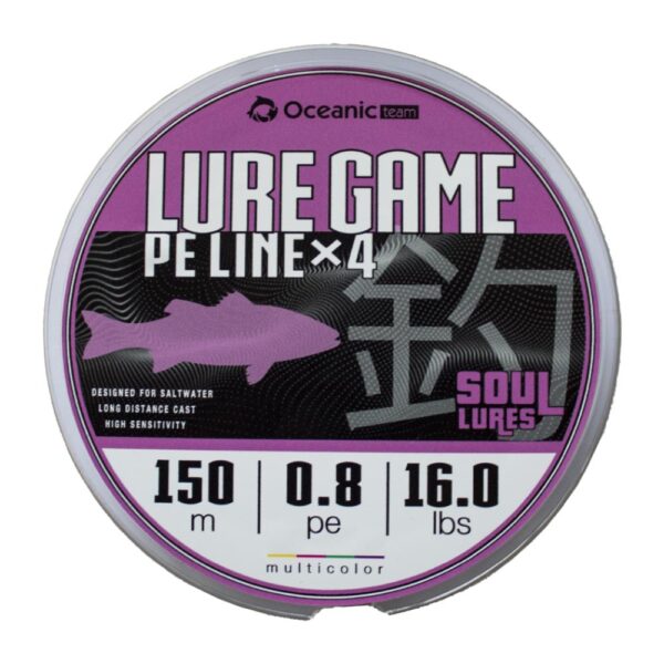 Oceanic Team Lure Game Braid x4/150m