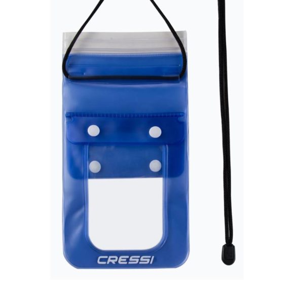 Cressi Waterproof Phone Case Blue – Αδιάβροχη Θήκη Κινητού 13×16