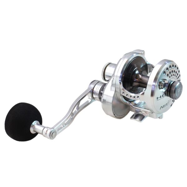 NEXT HD Overhead Jigging Reel Lever Drag – Silver