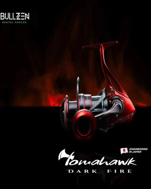 Bullzen Tomahawk – Dark Fire Spinning Reel