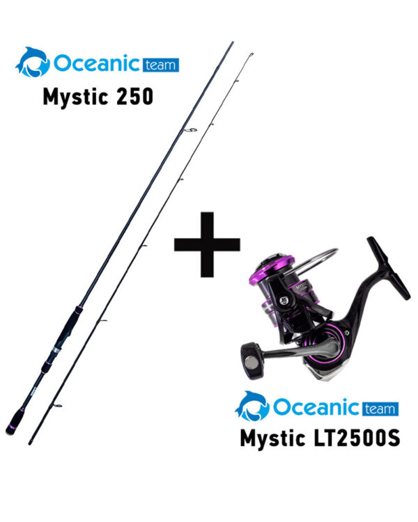 Combo Eging Oceanic Team Mystic 250 + Mystic LT2500S