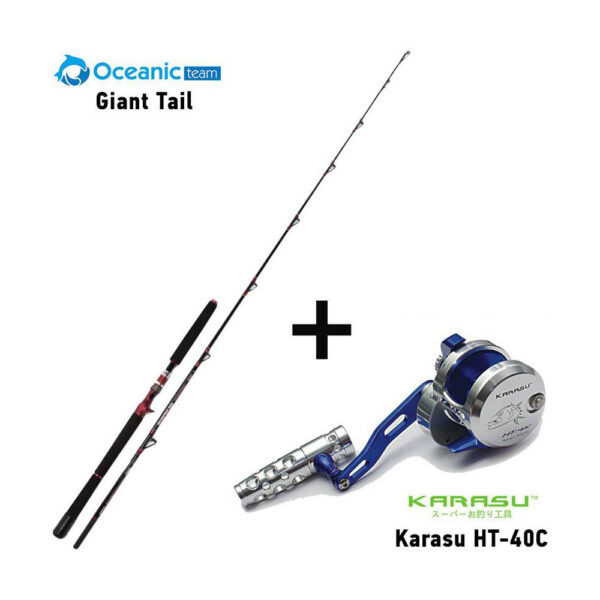 Combo Boat Oceanic Team Giant Tail + Karasu HT-40C Combo Boat Oceanic Team Giant Tail + Karasu HT-40C