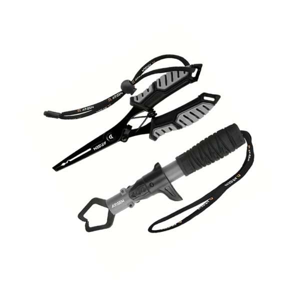 Atisen Lip Grip & Fishing Plier Set A-21 – Σετ Γκριπ & Πένσα Atisen Lip Grip & Fishing Plier Set A-21 – Σετ Γκριπ & Πένσα