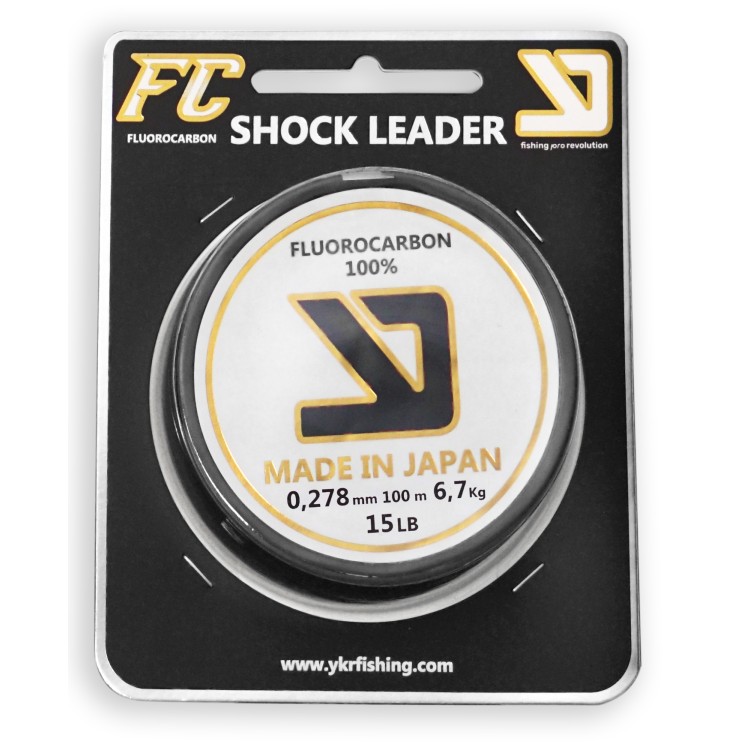 YKR FLUOROCARBON "FC SHOCK LEADER" 0.178 MM/100 MTRS - Image 10