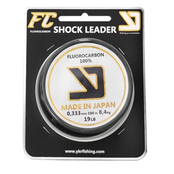 YKR FLUOROCARBON "FC SHOCK LEADER" 0.178 MM/100 MTRS YKR FLUOROCARBON "FC SHOCK LEADER" 0.178 MM/100 MTRS