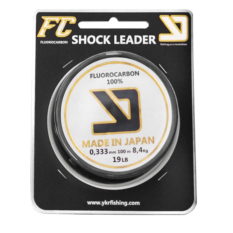 YKR FLUOROCARBON "FC SHOCK LEADER" 0.178 MM/100 MTRS YKR FLUOROCARBON "FC SHOCK LEADER" 0.178 MM/100 MTRS