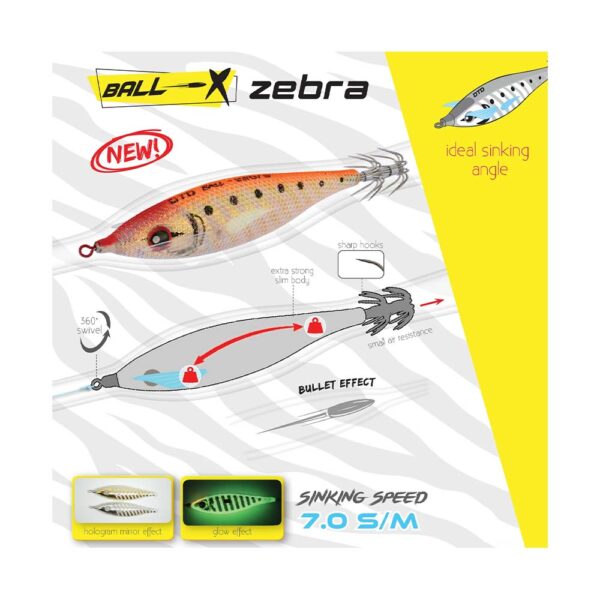 DTD Ball – X Zebra 3.0