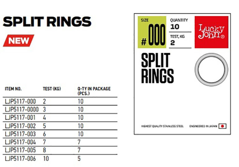 Lucky John SPLIT RINGS