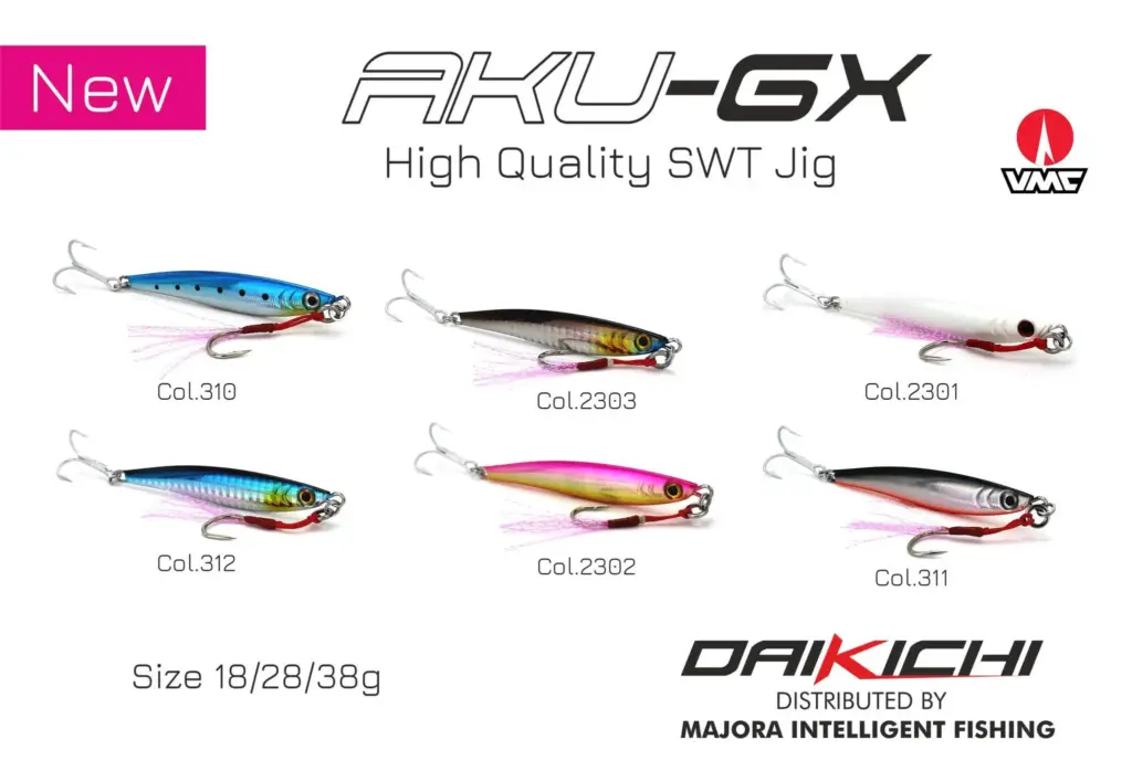 DAIKICHI METAL JIG AKU-GX - 38gr, #310 DAIKICHI METAL JIG AKU-GX - 38gr, #310