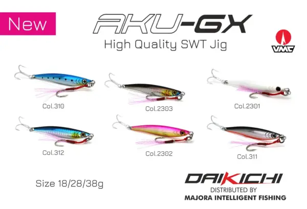 DAIKICHI METAL JIG AKU-GX - 38gr, #310