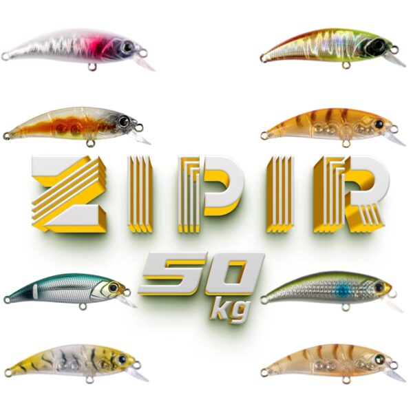 HanFish Zıpır 50mm KG – Τεχνητό Δόλωμα LRF & Light Game Slow Sinking - Mullet