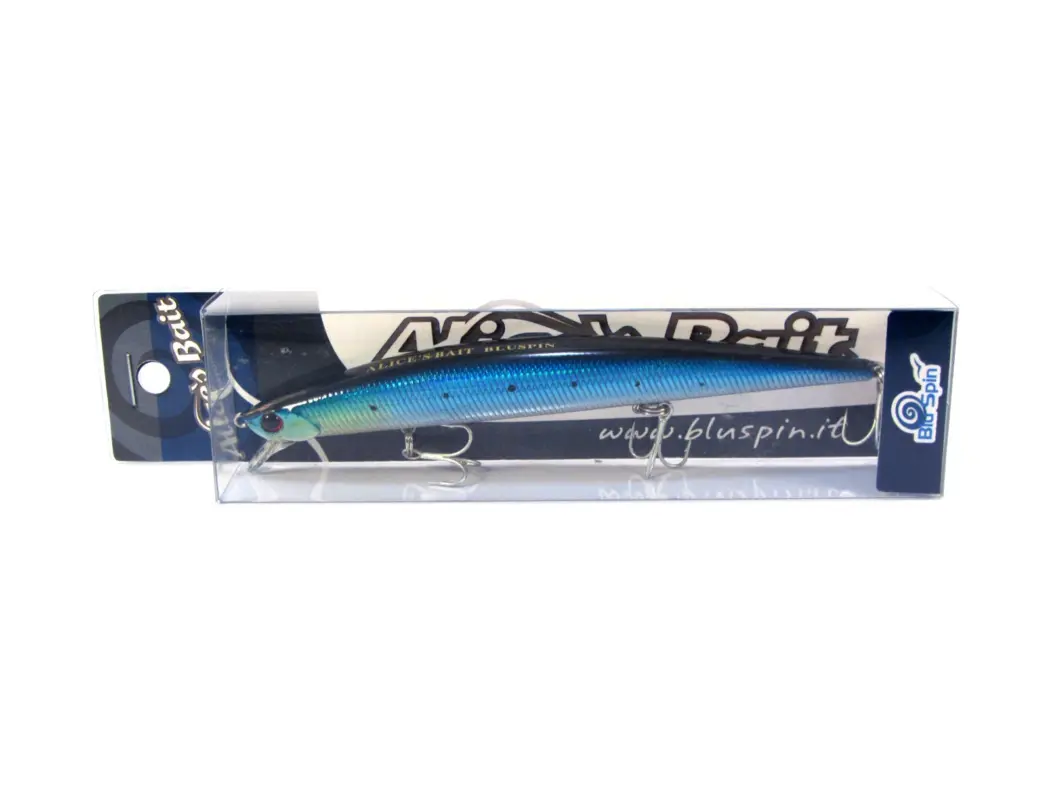 BluSpin Alice’s Bait 140S – Sinking Jerk Minnow - Image 3