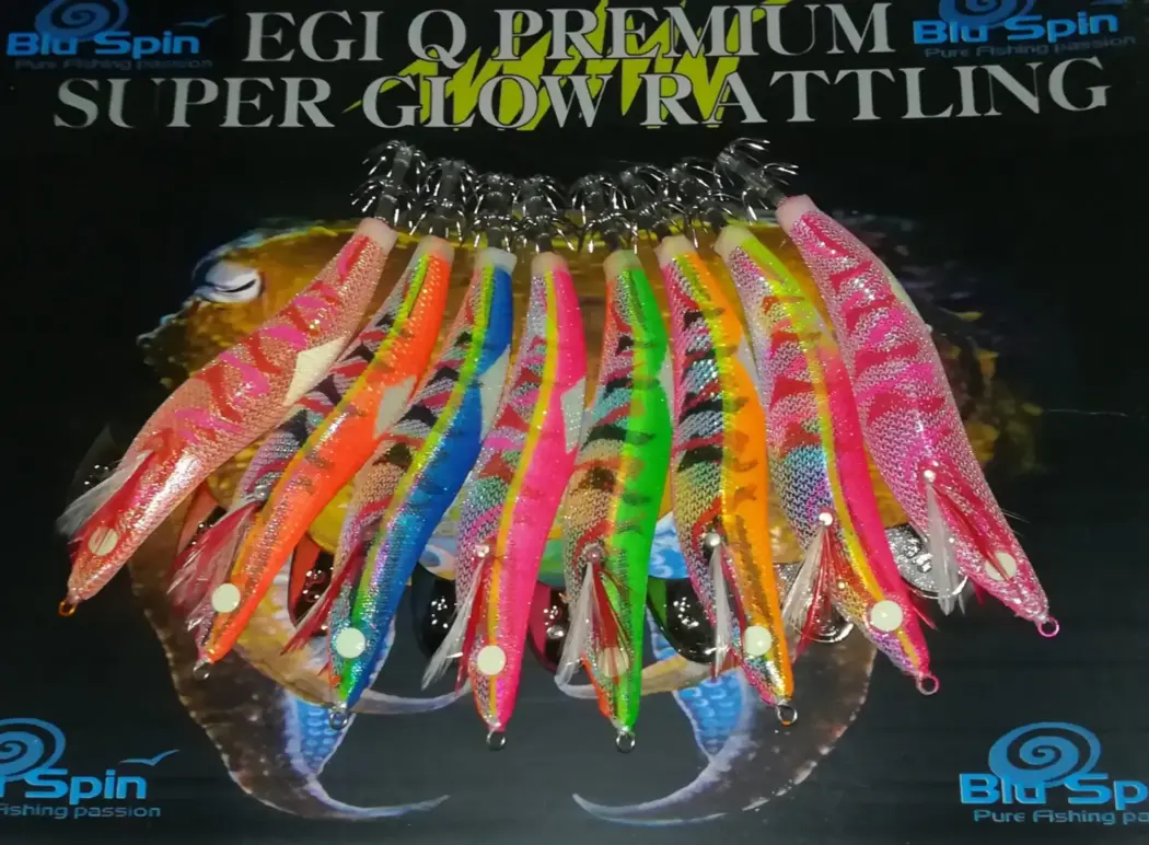 BLUSPIN Egi Q Premium Super Glow Rattling 3.0