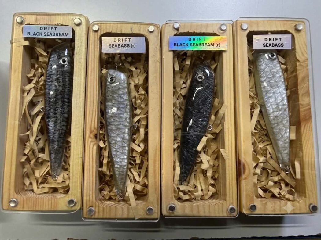 Slow Sinking Pencil Spinning RYGOSY Drift Premium Real Fish Skin - Image 3