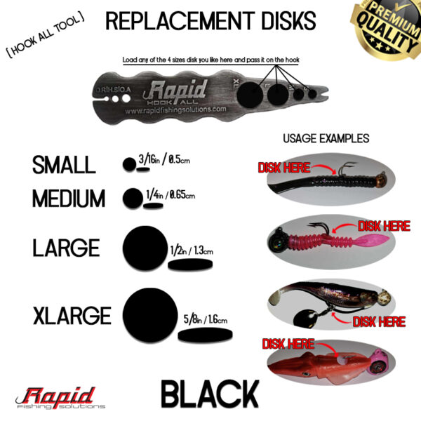 ΔΙΣΚΟΙ ΣΥΓΚΡΑΤΗΣΗΣ ΔΟΛΩΜΑΤΩΝ RAPID HOOK ALL TOOL REPLACEMENT DISKS