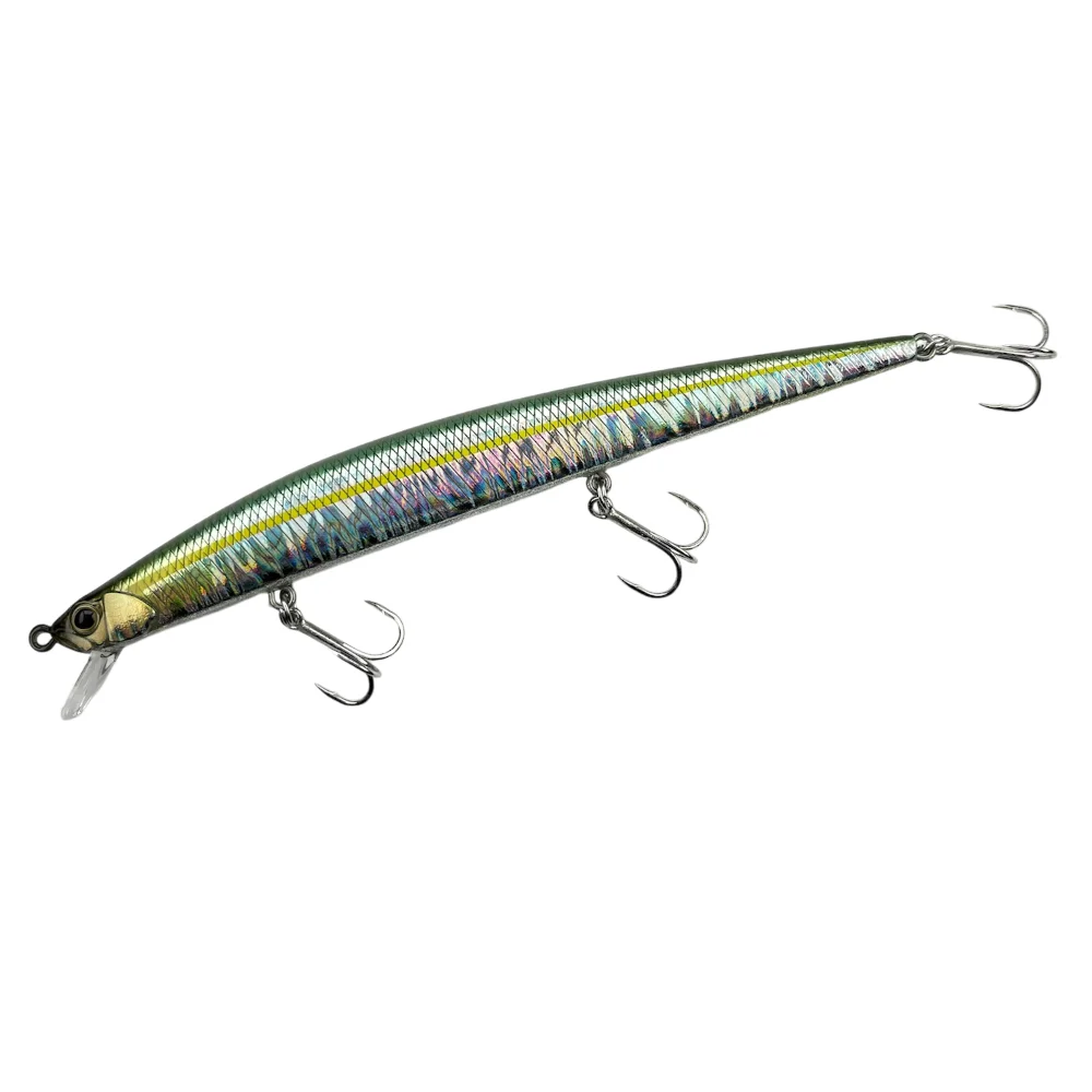 DUO TIDE MINNOW SLIM FLYER 140 SINKING / 140mm / 21gr - GREEN GOLD FUSION DUO TIDE MINNOW SLIM FLYER 140 SINKING / 140mm / 21gr - GREEN GOLD FUSION