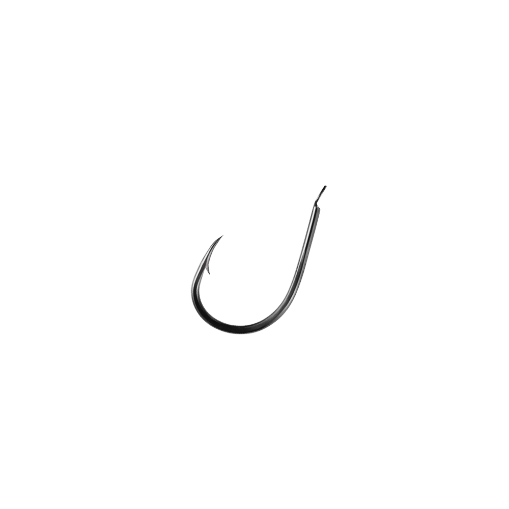 Oceanic Team Chinu Flatted Hook D10205BN Pressing Delta Point – Black Nickel - bg